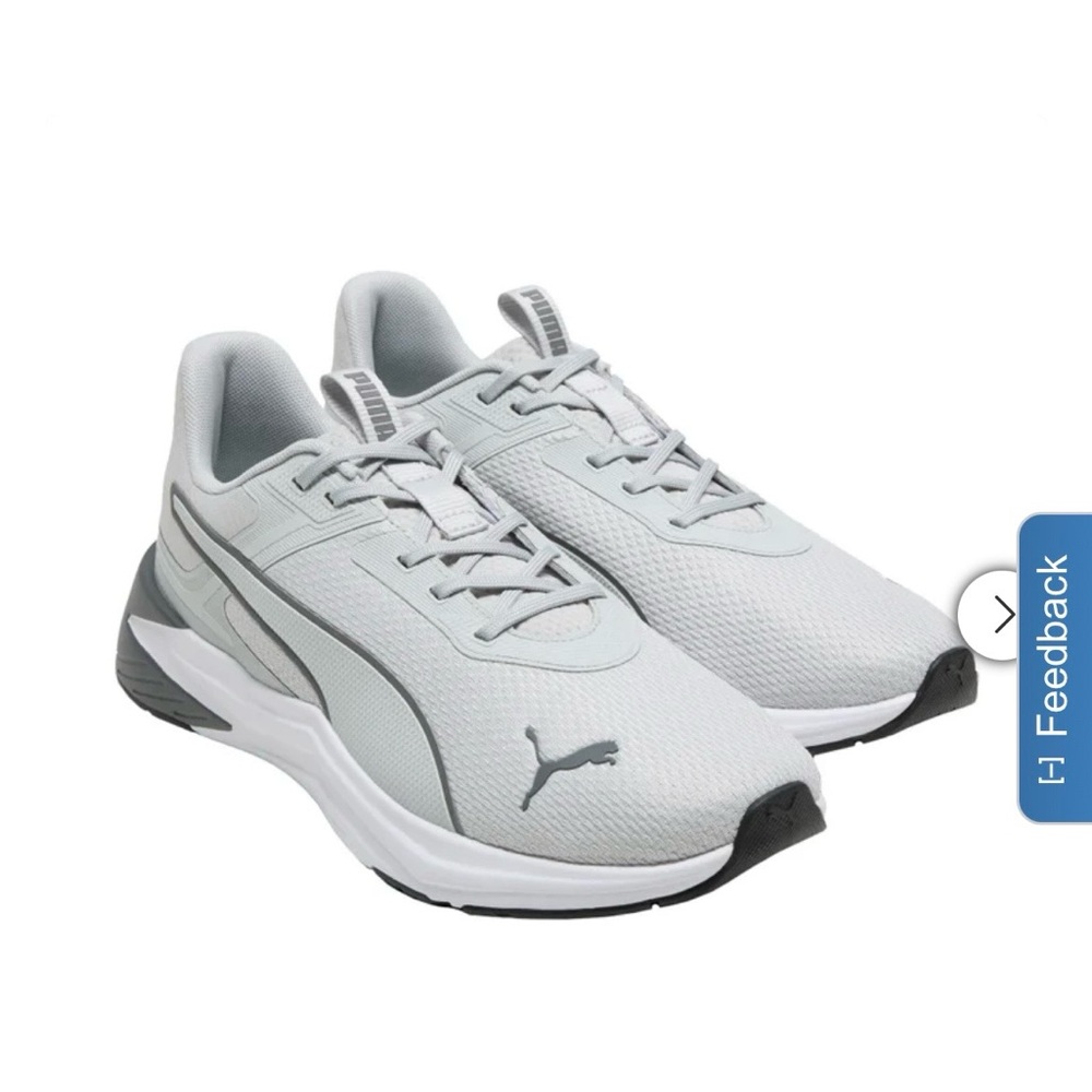 Puma Men’s Gray Disperse Sneakers Soft Foam+ Optimal Comfort size 12 NWT